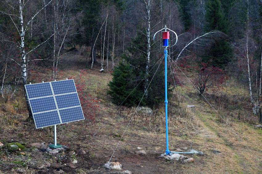 energy system &lsquo;Cordon-3000&rsquo; in Taganay national park on Gremuchiy Klyuch refuge